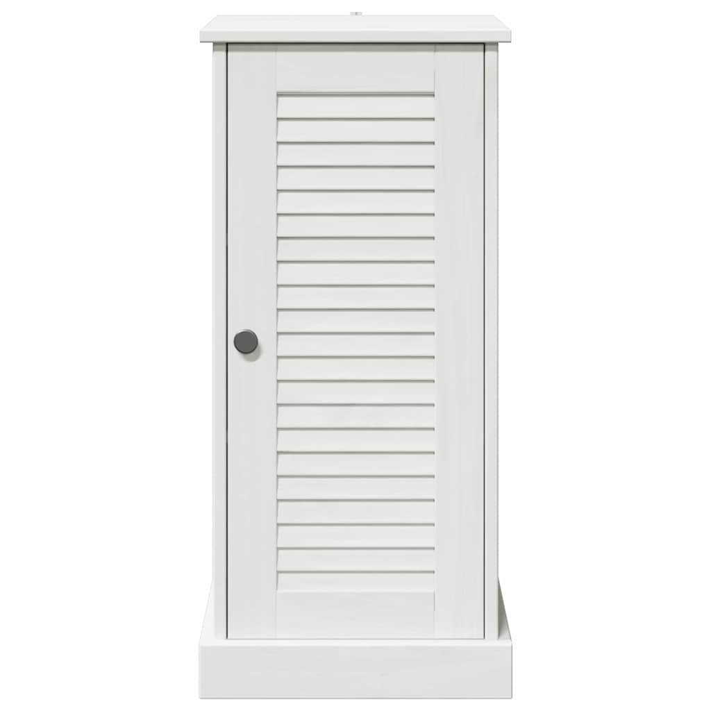 Badrumsunderskåp med hylla VIGO antikvit 37 x 34 x 80 cm Massiv furu