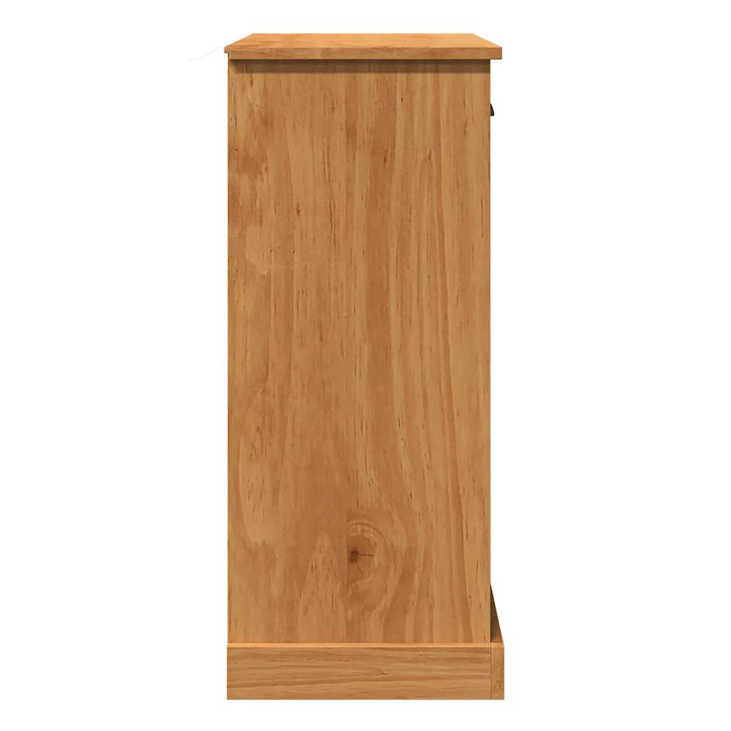 Badrumsskåp VIGO honungsbrun 67,5 x 34 x 80 cm Massiv furu