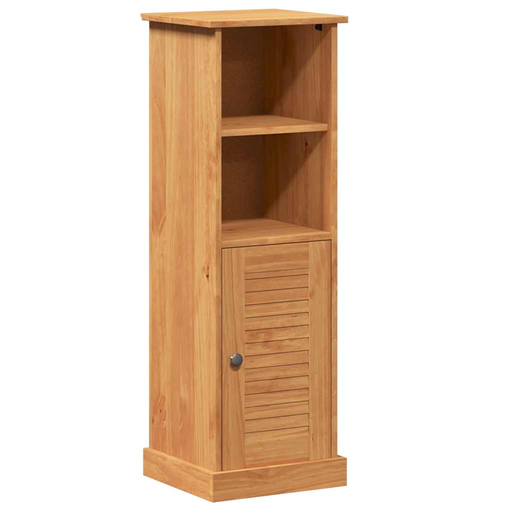 Badrumsunderskåp VIGO honungsbrun 37 x 34 x 110 cm Massiv furu