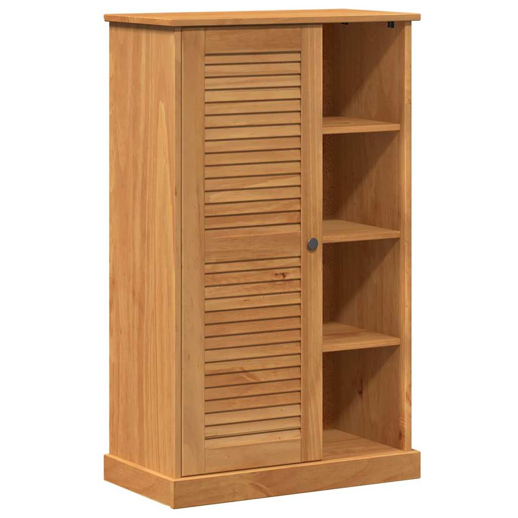 Badrumsunderskåp VIGO honungsbrun 67,5 x 34 x 110 cm Massiv furu