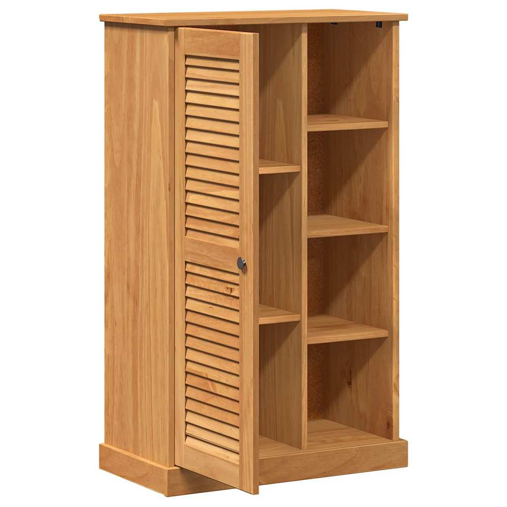 Badrumsunderskåp VIGO honungsbrun 67,5 x 34 x 110 cm Massiv furu