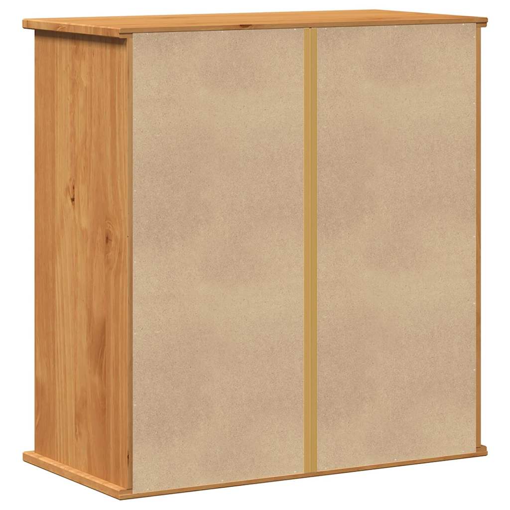 Badrumsskåp VIGO honungsbrun 67.5 x 34 x 71.5 cm