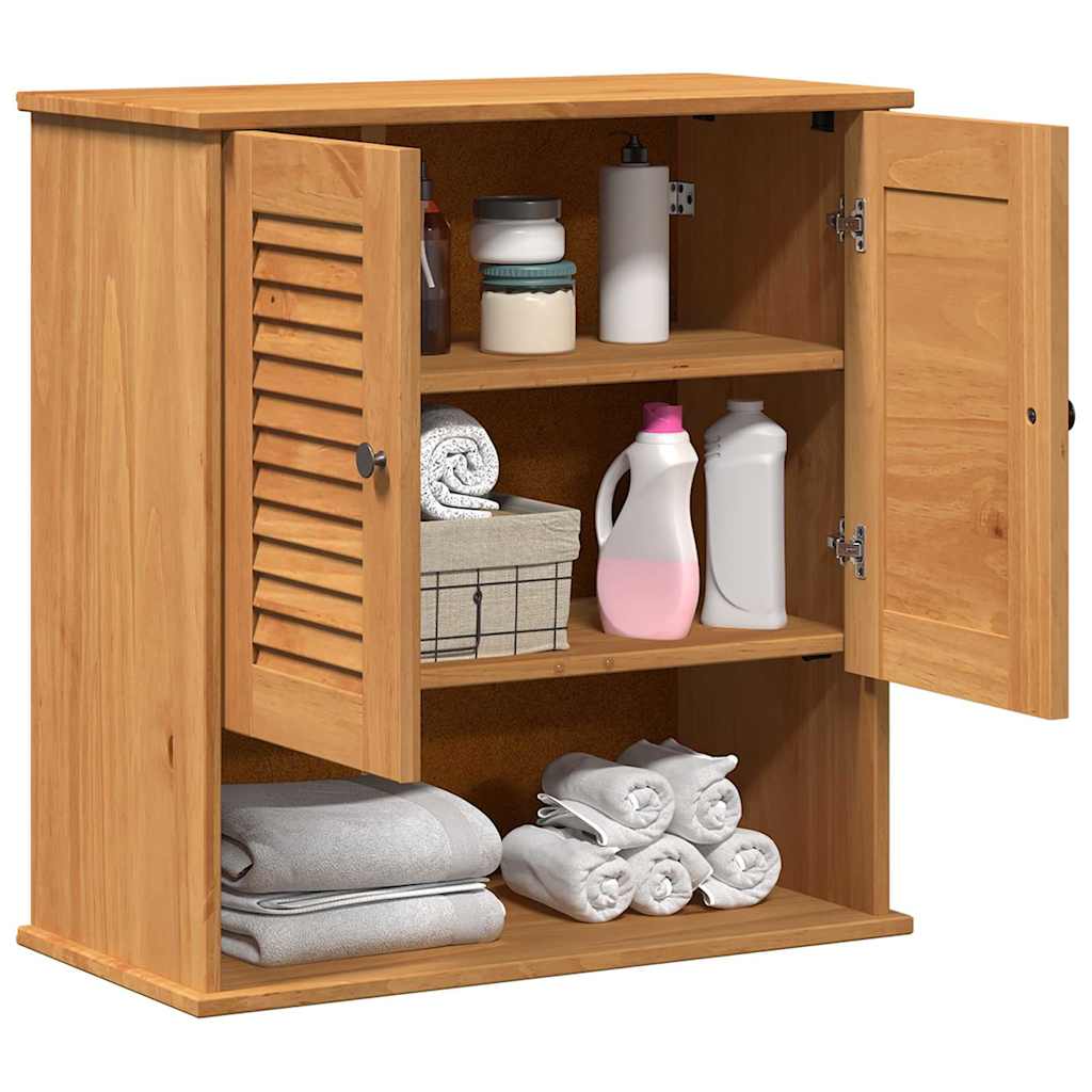 Badrumsskåp VIGO honungsbrun 67.5 x 34 x 71.5 cm
