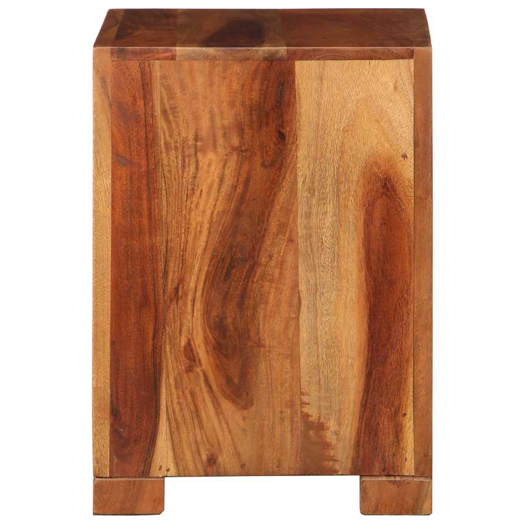 Sidobord Trä 37x29x40 cm massivt akaciaträ