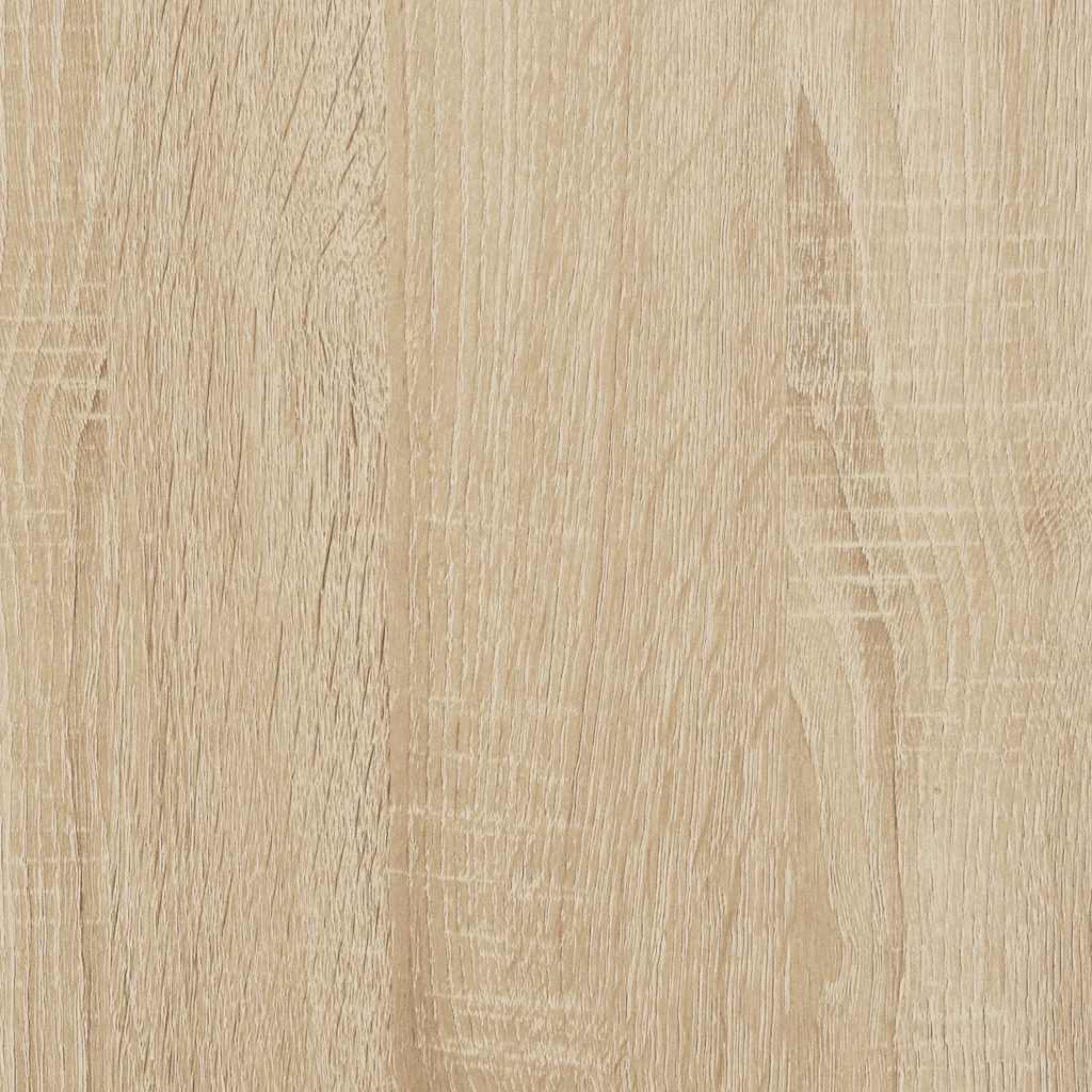 Sängbord 2 st med 2 lådor sonoma-ek 40x33x60 cm
