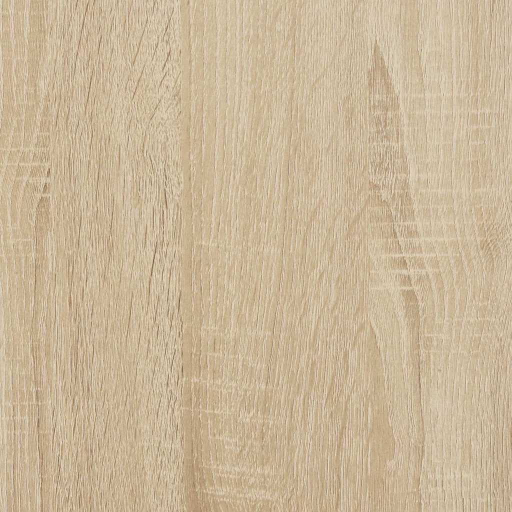Sängbord 2 st med låda sonoma-ek 20x36x60 cm