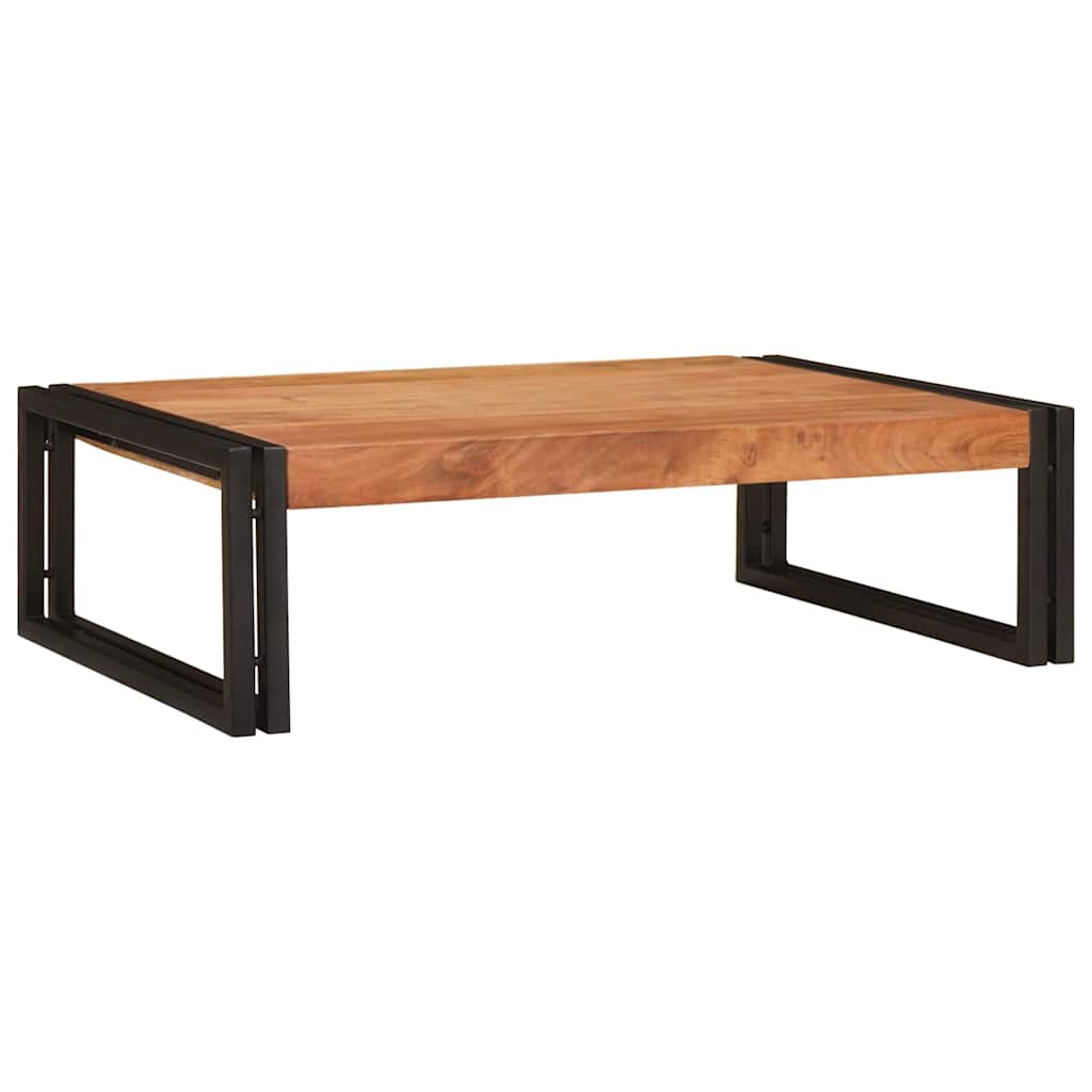Badrumshylla 80 x 50 x 23 cm Massivt Mangoträ och Järn
