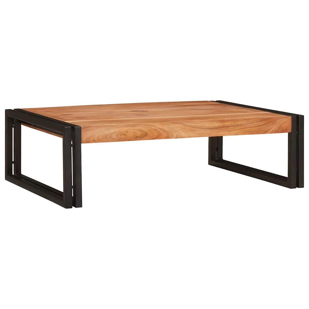 Badrumshylla 80 x 50 x 23 cm Massivt Mangoträ och Järn
