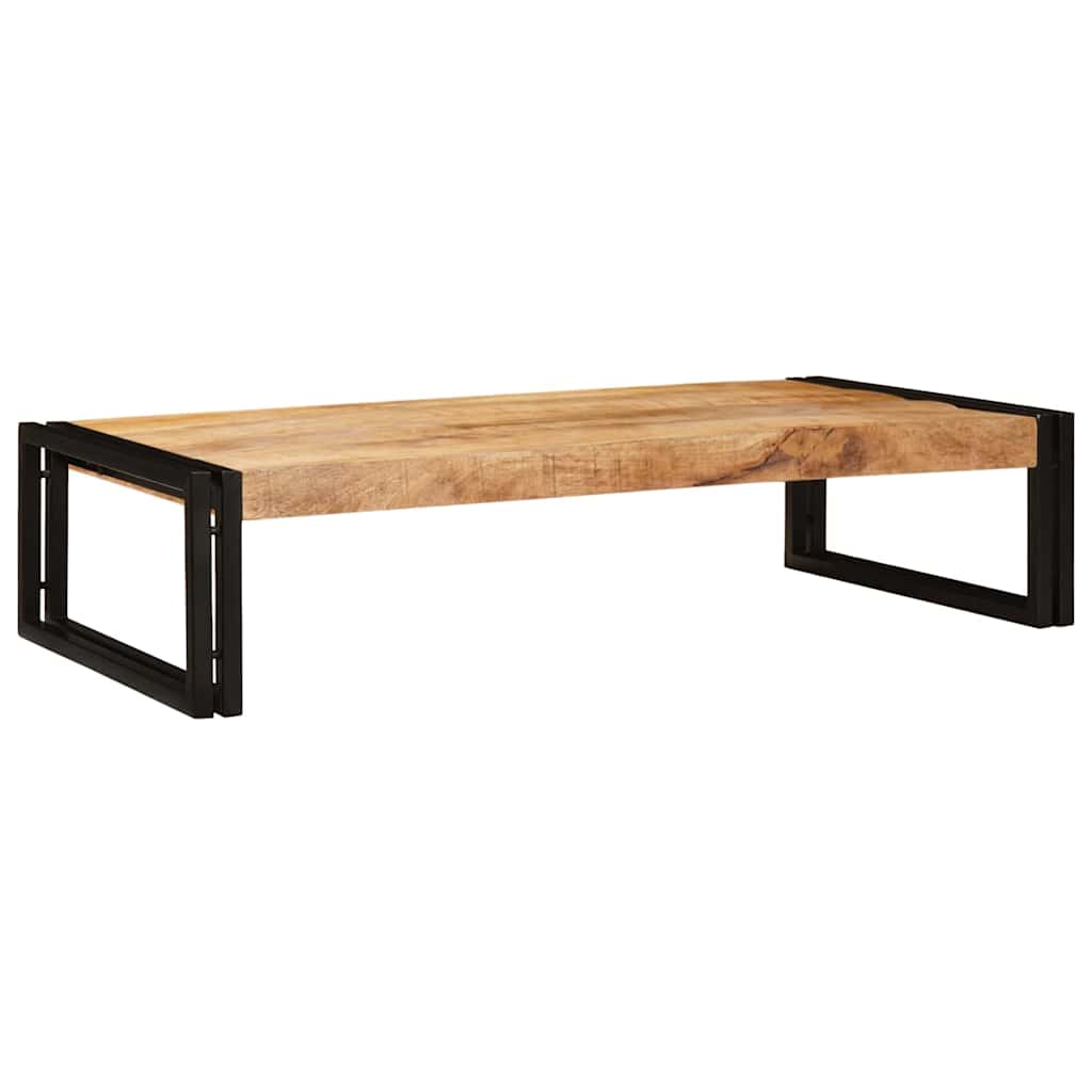 Badrumshylla 100 x 50 x 23 cm Massivt Mangoträ och Järn