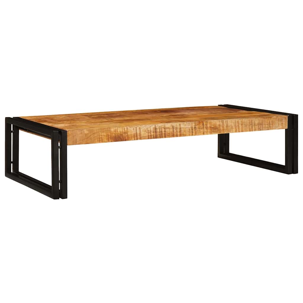 Badrumshylla 100 x 50 x 23 cm Massivt Mangoträ och Järn