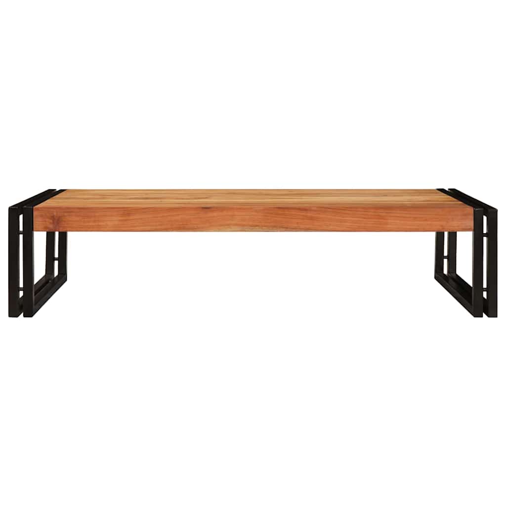 Badrumshylla 100 x 50 x 23 cm Massivt Mangoträ och Järn