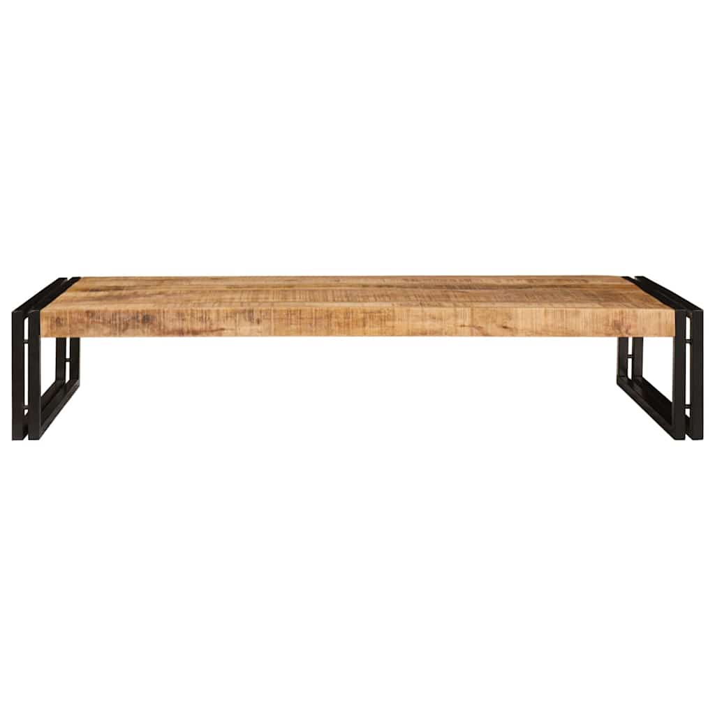 Badrumshylla 120 x 50 x 23 cm Massivt Mangoträ och Järn