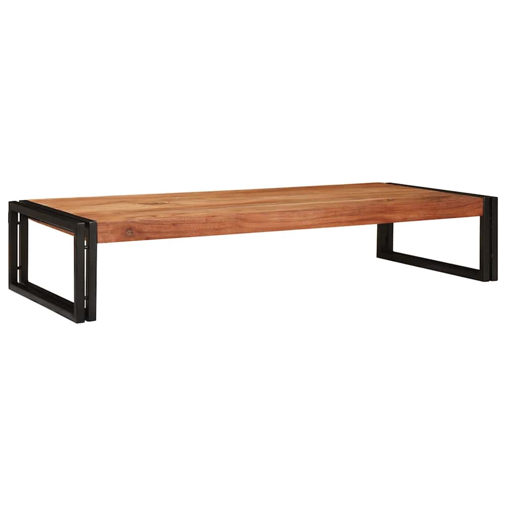Badrumshylla 120 x 50 x 23 cm Massivt Mangoträ och Järn