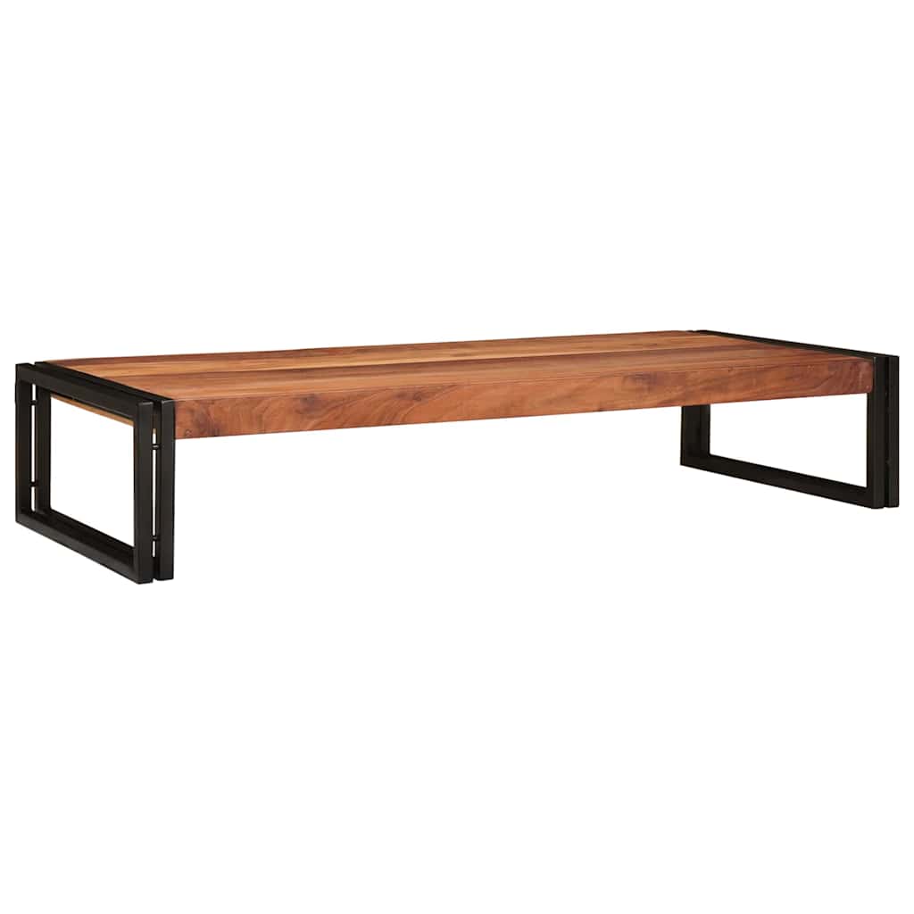Badrumshylla 120 x 50 x 23 cm Massivt Mangoträ och Järn