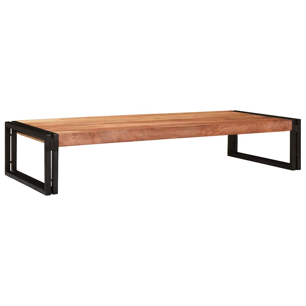 Badrumshylla 120 x 50 x 23 cm Massivt Mangoträ och Järn