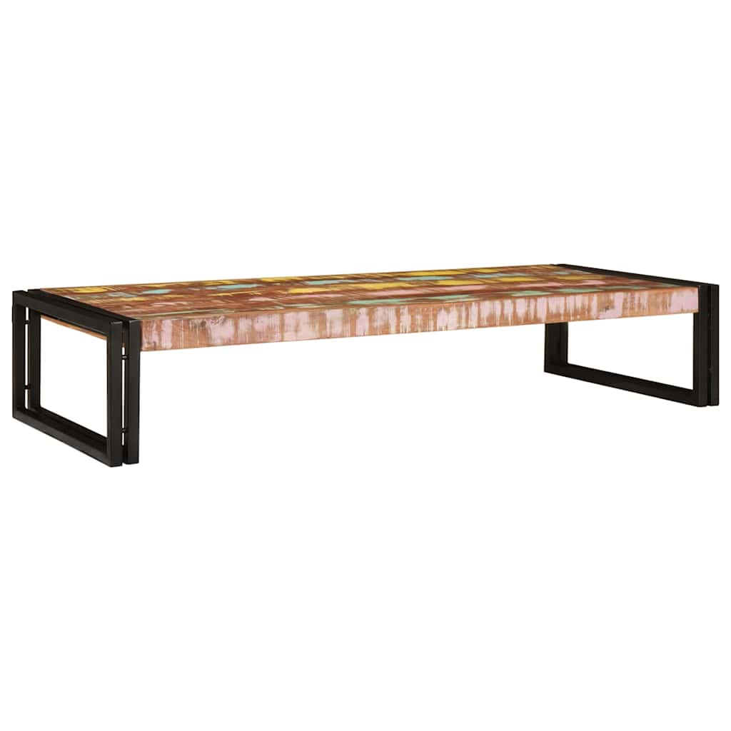 Badrumshylla 120 x 50 x 23 cm Massivt Mangoträ och Järn
