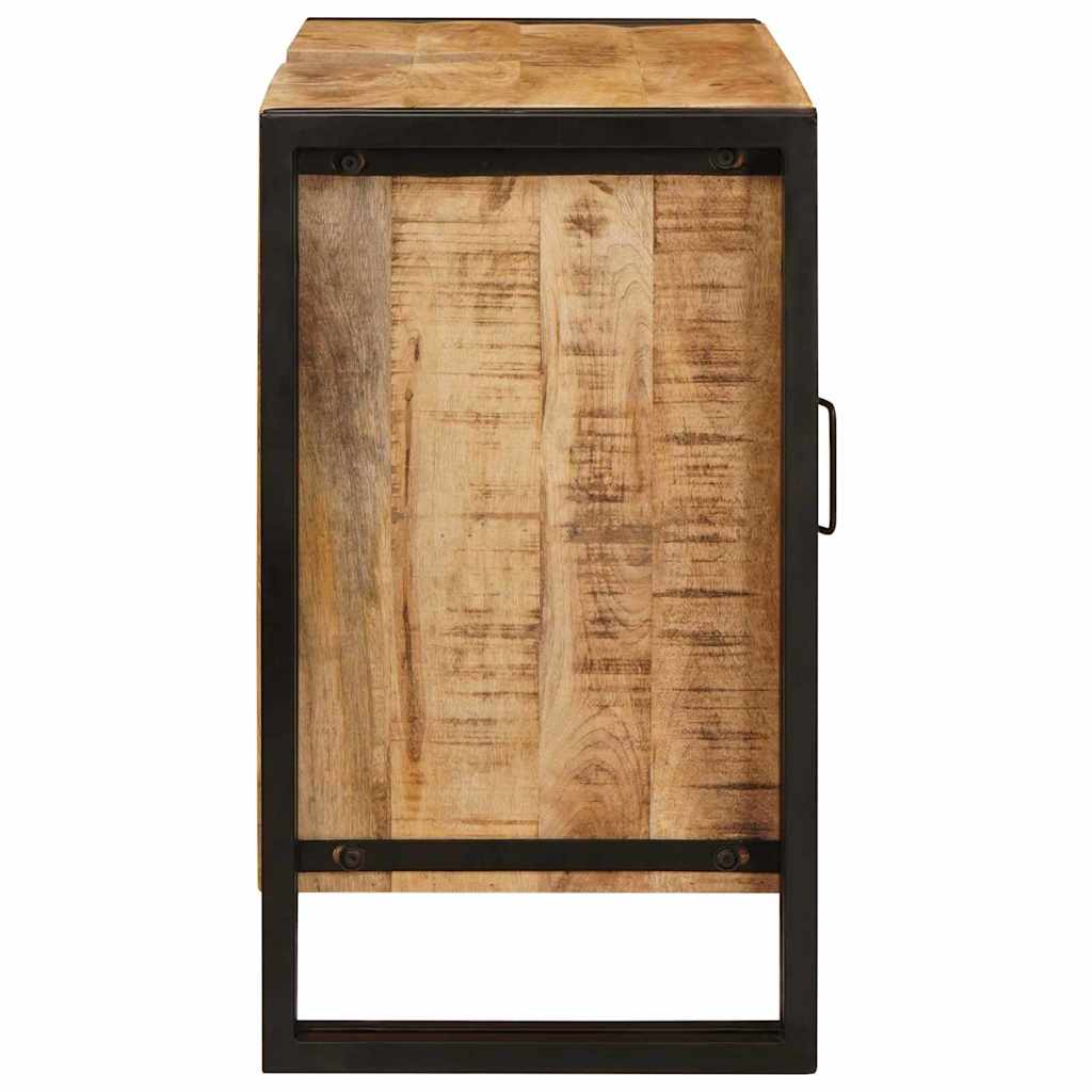Badrumshandfatskå 71 x 33 x 58 cm Massivt Mangoträ och Järn