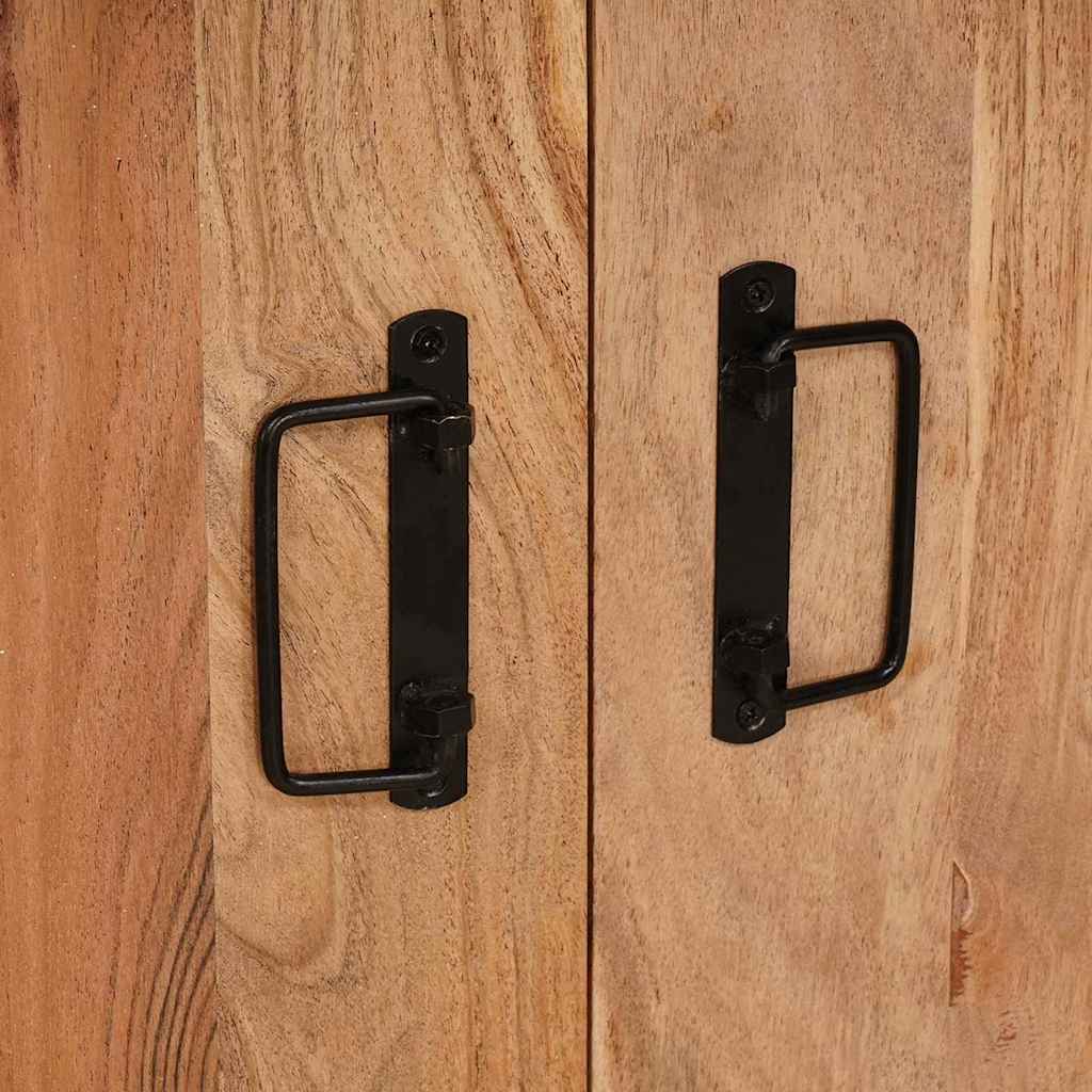 Sängbord Nattduksbord Trä 38 x 33 x 58 cm massivt akacia