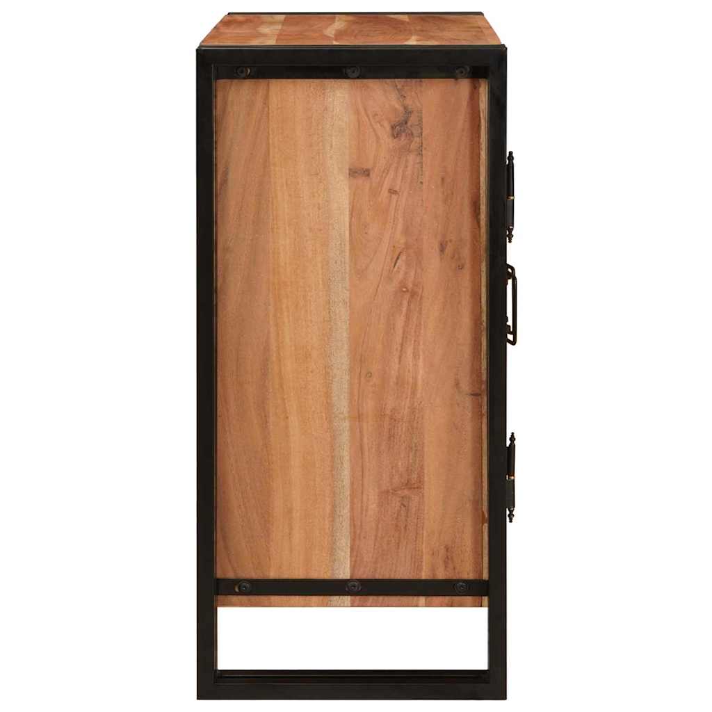 Sängbord Nattduksbord Trä 38 x 33 x 58 cm massivt akacia