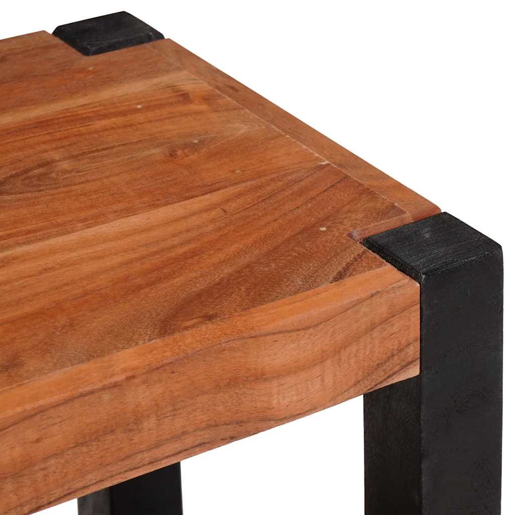Hyllsystem 3 pcs Brun 50 x 30 x 110 cm Massivt akaciaträ