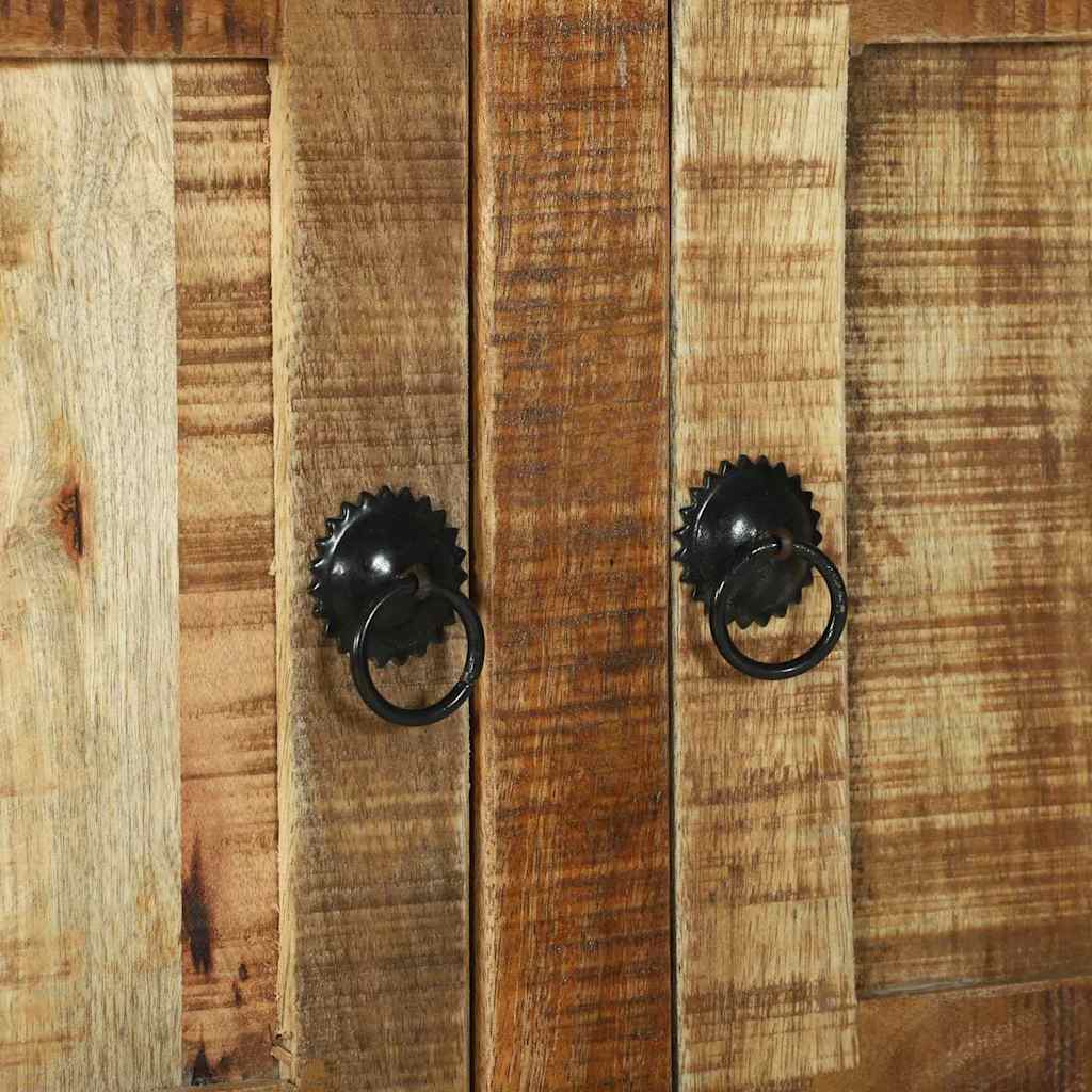 Soffbord Trä Brun 80 x 54 x 45 cm Massivt grovt mangoträ