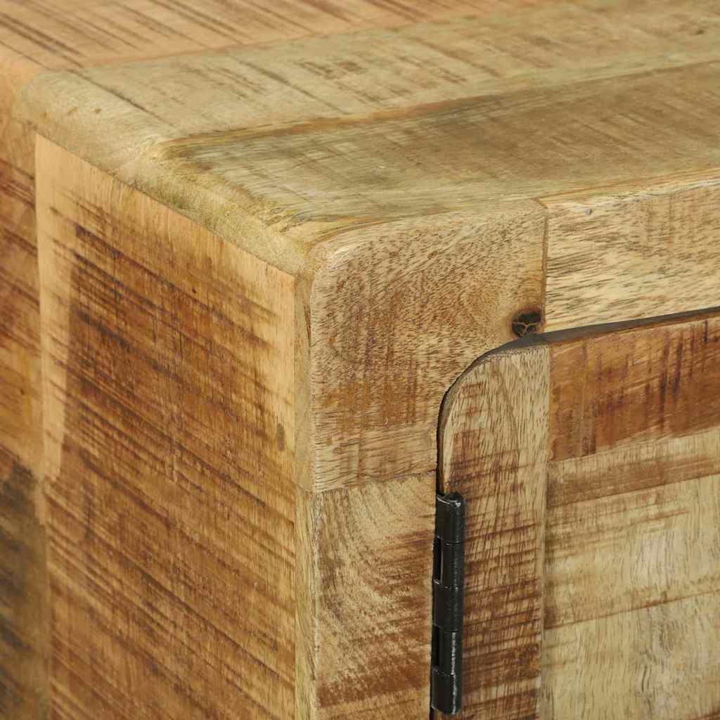 Soffbord Trä Brun 80 x 54 x 45 cm Massivt grovt mangoträ
