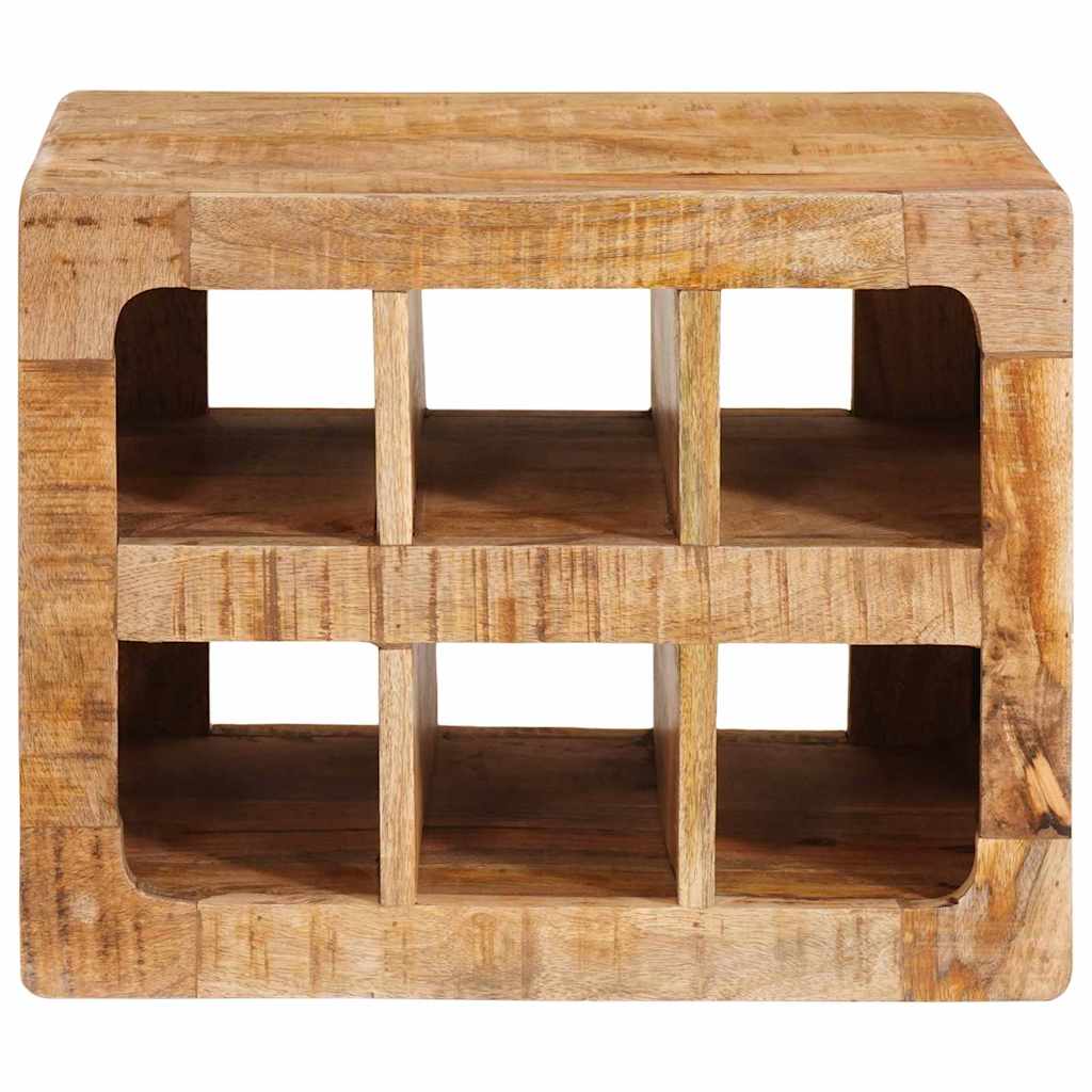 Vinställ Väggmonterad Brun 44 x 30 x 35 cm massivt mangoträ
