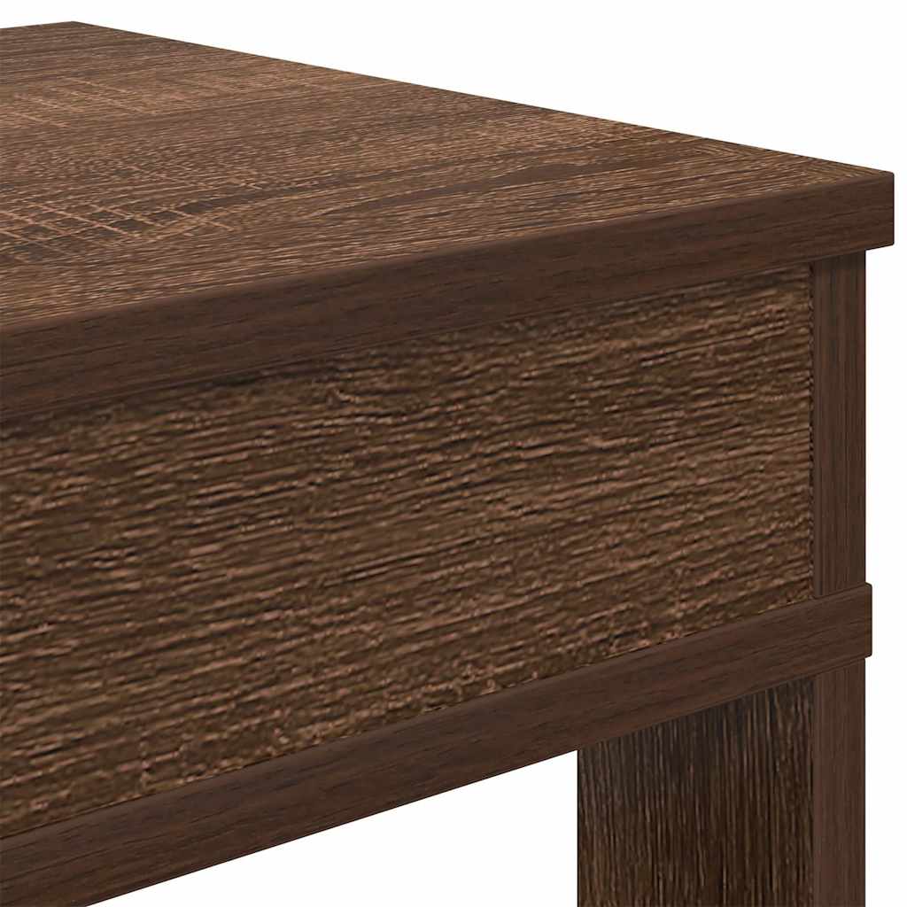 Skoställ Brun Ek Skohylla 80x30x98 cm