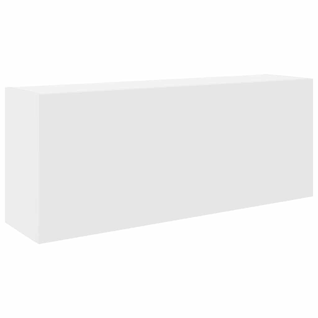 Badrumsskåp Vit 100x25x40 cm