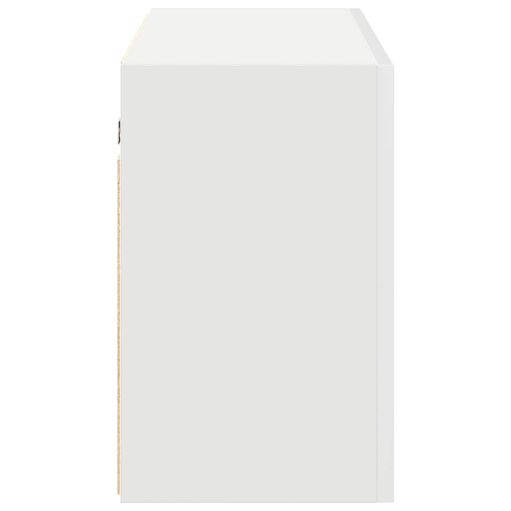 Badrumsskåp Vit 100x25x40 cm