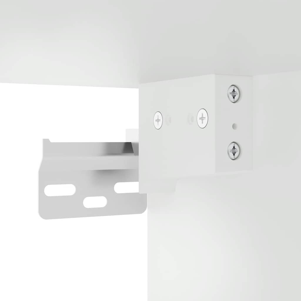 Badrumsskåp Vit 100x25x40 cm