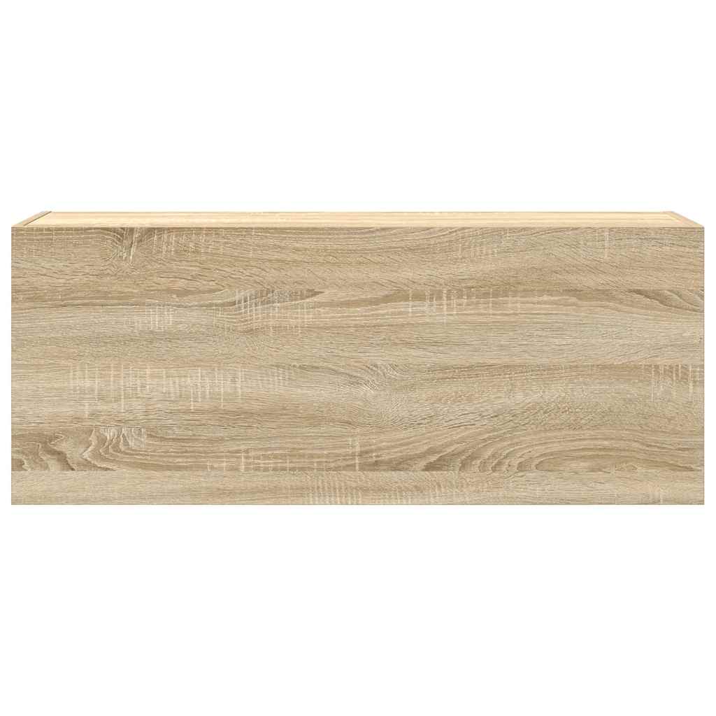 Badrumsskåp Sonoma Ek 100x25x40 cm