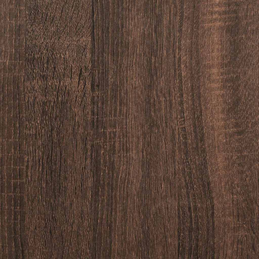 Badrumsskåp Brun Ek 100x25x40 cm