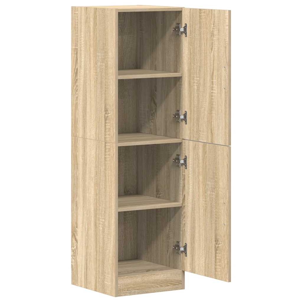 Skåp Sonoma Ek 38x41,5x131,5 cm