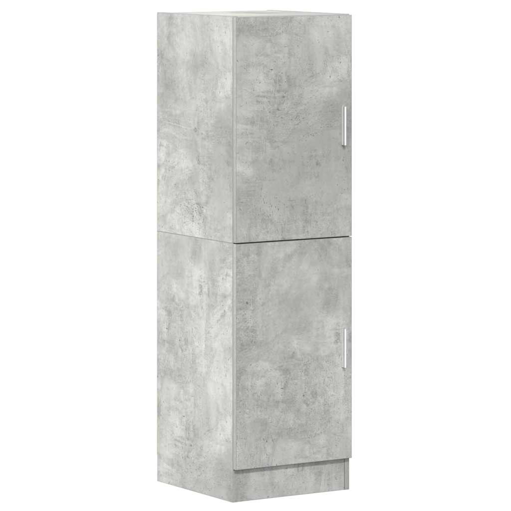 Skåp Betonggrå 38x41,5x131,5 cm