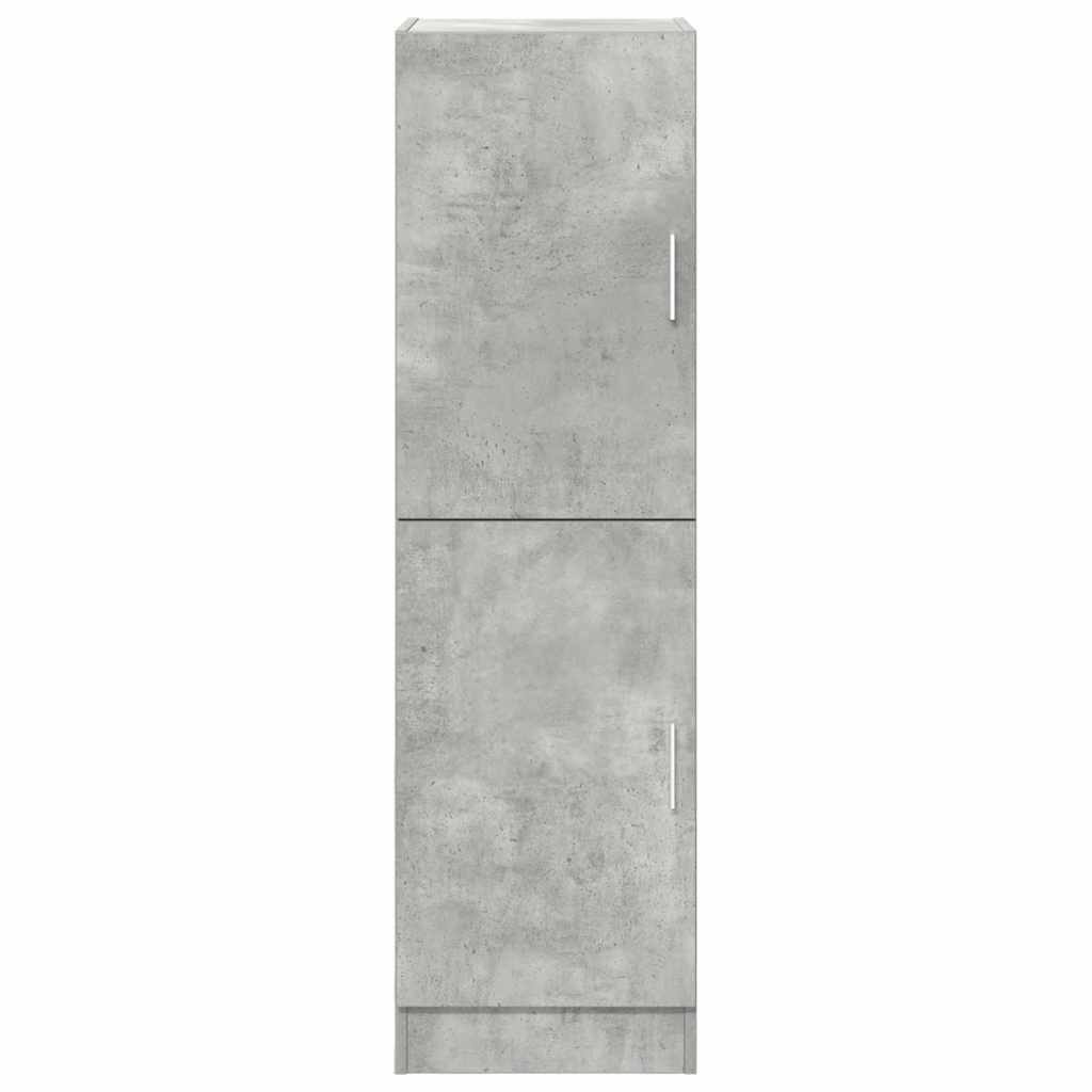 Skåp Betonggrå 38x41,5x131,5 cm