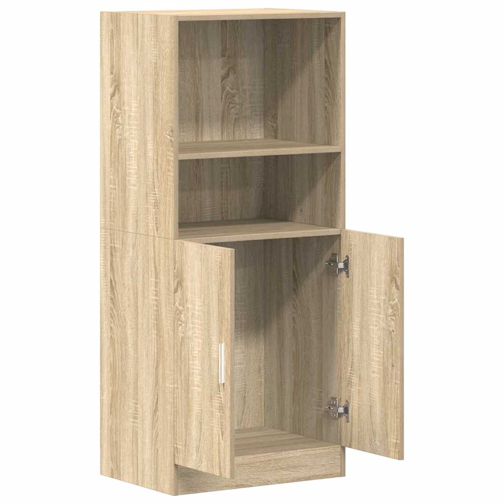 Skåp Sonoma Ek 57x41,5x131,5 cm