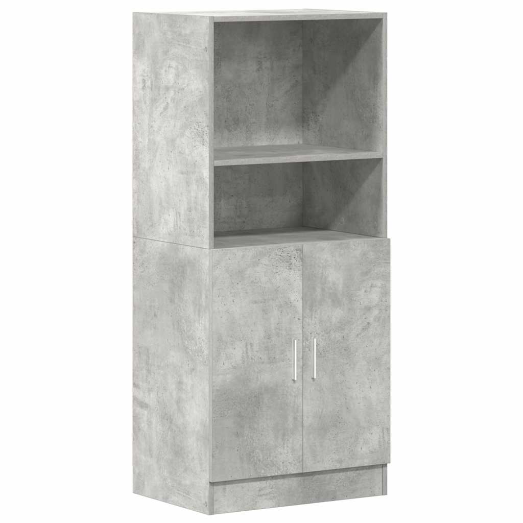 Skåp Betonggrå 57x41,5x131,5 cm