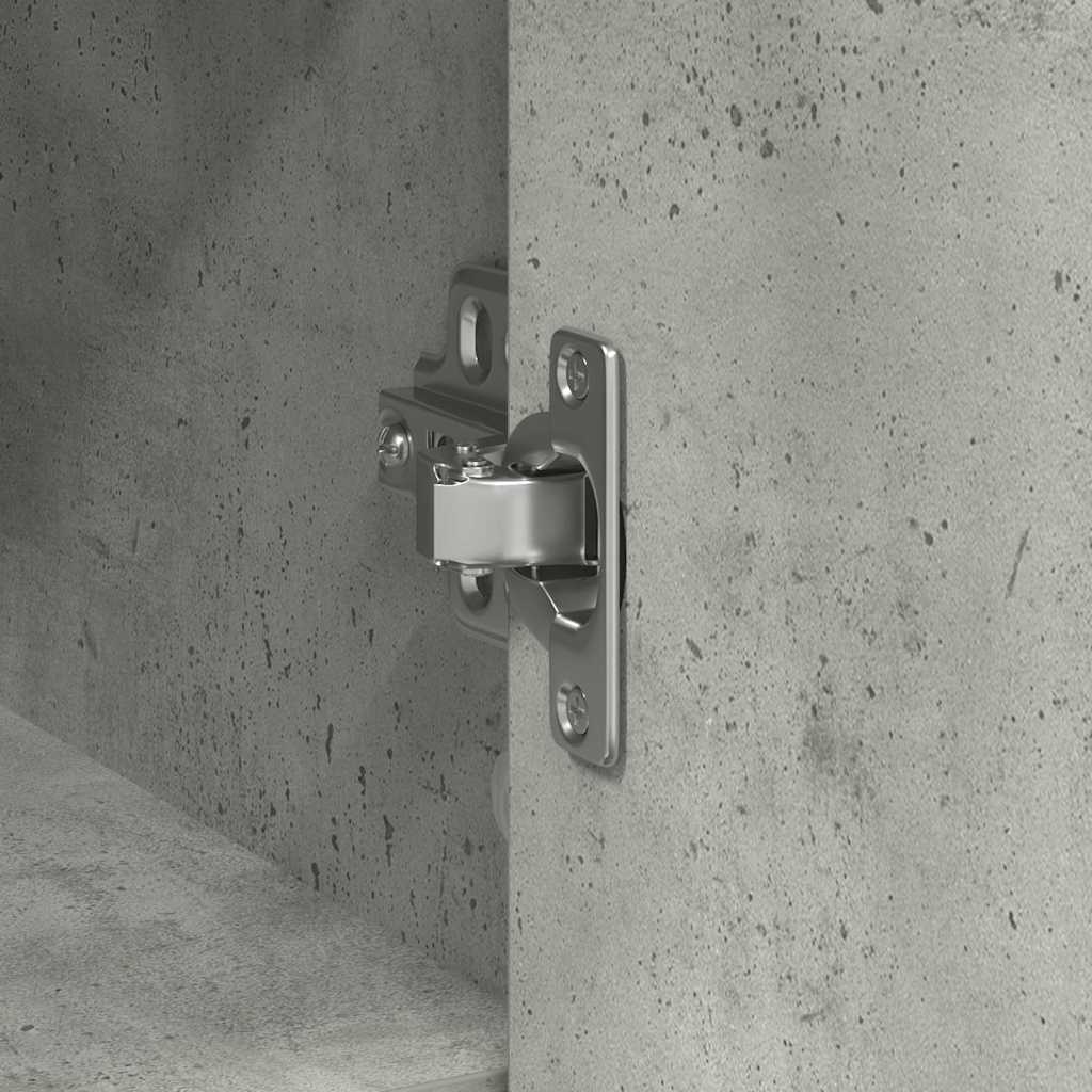 Skänk Betonggrå med låda 101x35x76 cm