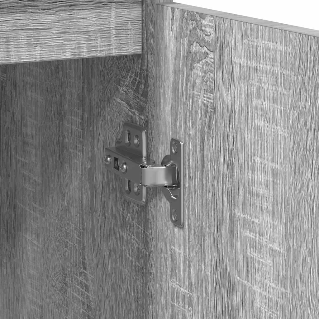 Skänk Sonoma Grå med låda 71x35x84 cm