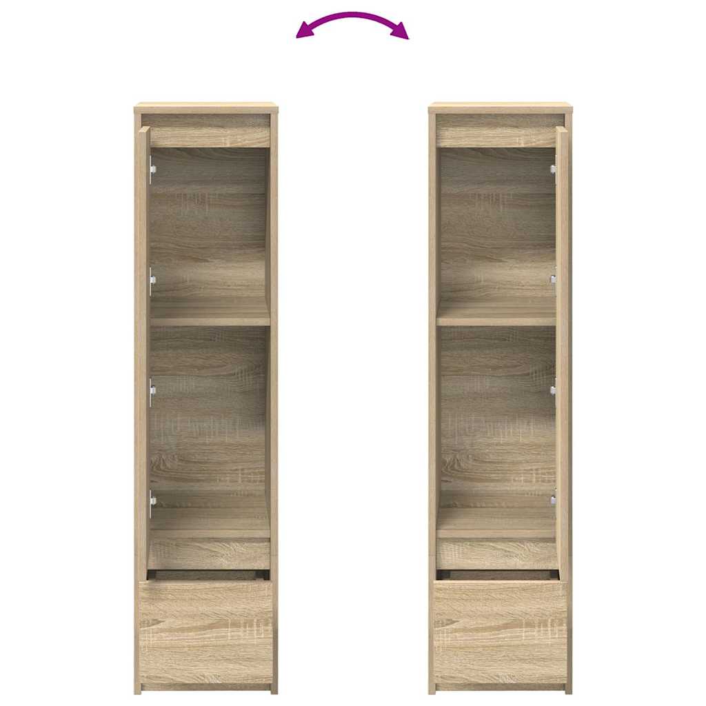 Skåp Sonoma Ek 29,5x34x119,5 cm
