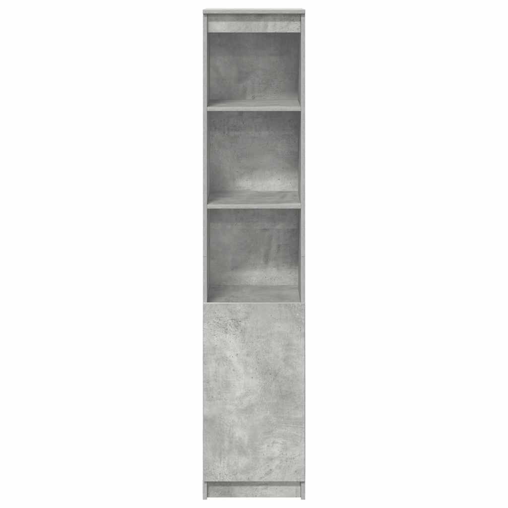 Skåp Betonggrå 37,5x35x180 cm