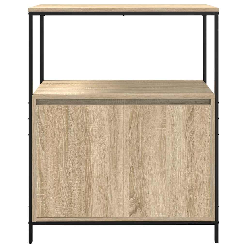 Badrumsunderskåp med hyllor Sonoma Ek 76,5x35x95 cm
