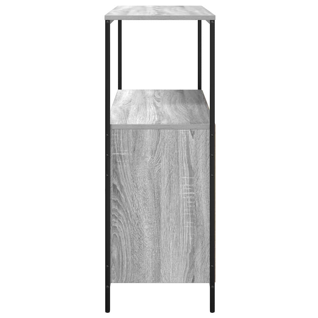 Badrumsunderskåp med hyllor Sonoma Grå 76,5x35x95 cm