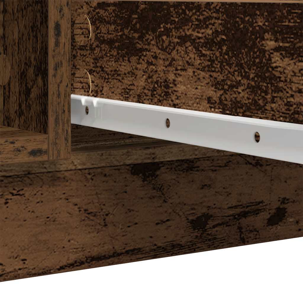 Skänk Åldrat Trä med lådor 100,5x35x76 cm