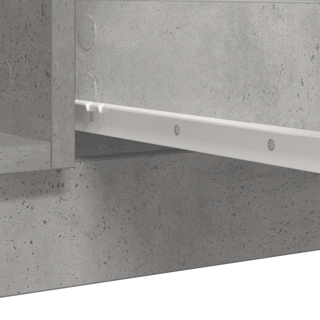 Skänk Betonggrå med lådor 100,5x35x98,5 cm