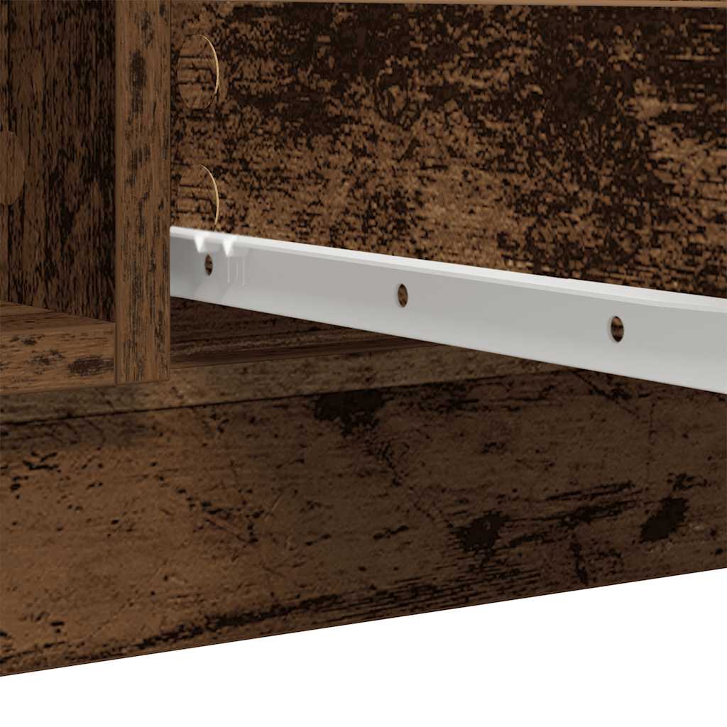 Skänk Åldrat Trä med lådor 100,5x35x98,5 cm