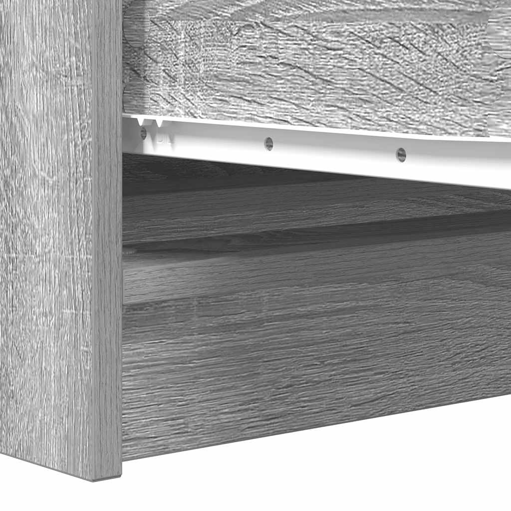 Byrå Sonoma Grå 100x35x76 cm