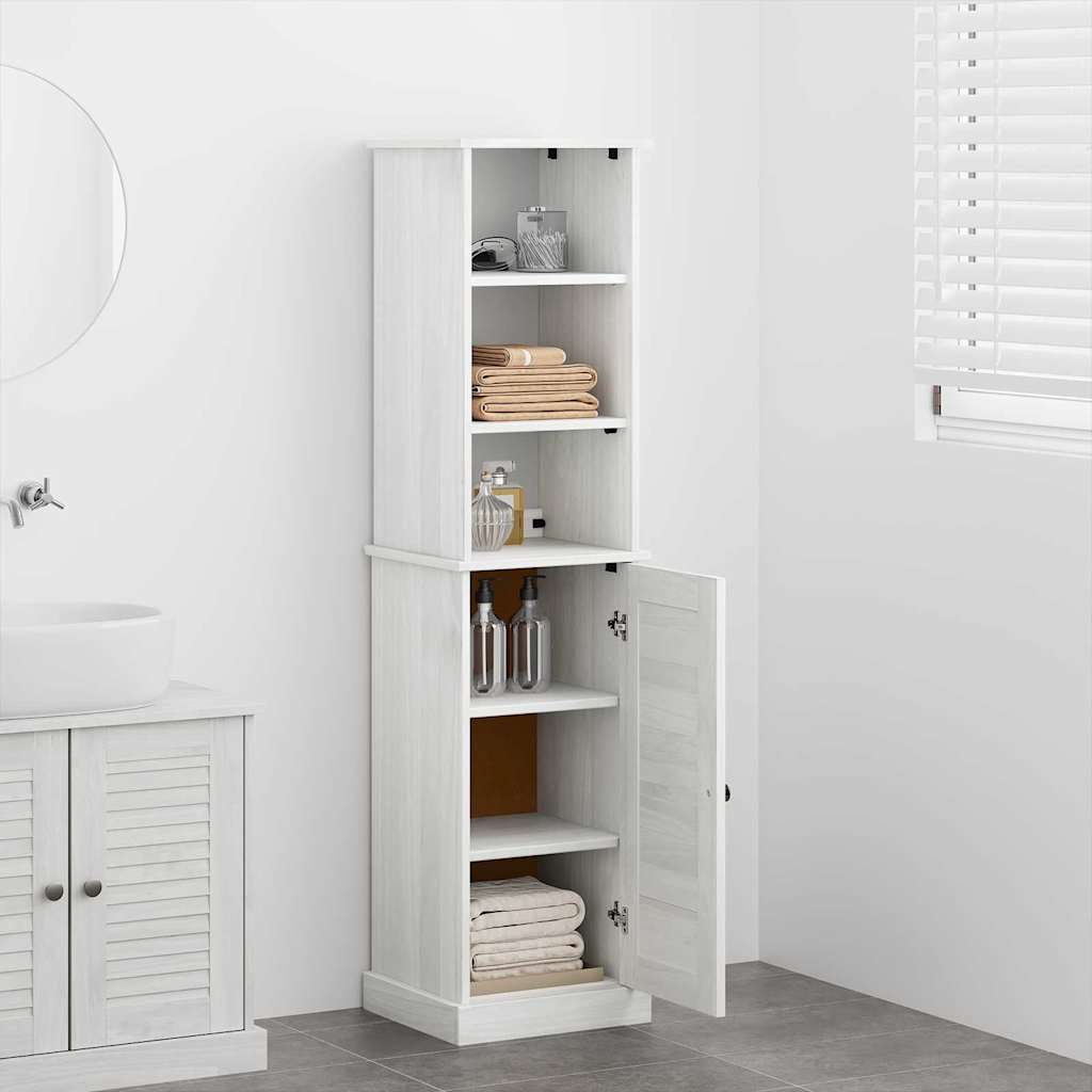 Badrumsmöbelset med hylla VIGO Brun och vit 37 x 34 x 150 cm