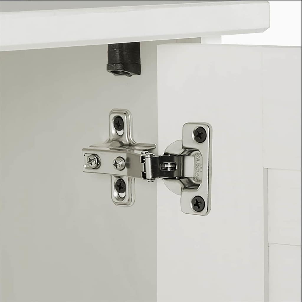 Badrumsmöbelset med hylla VIGO 2 pcs antikvit 37 x 34 x 80 cm